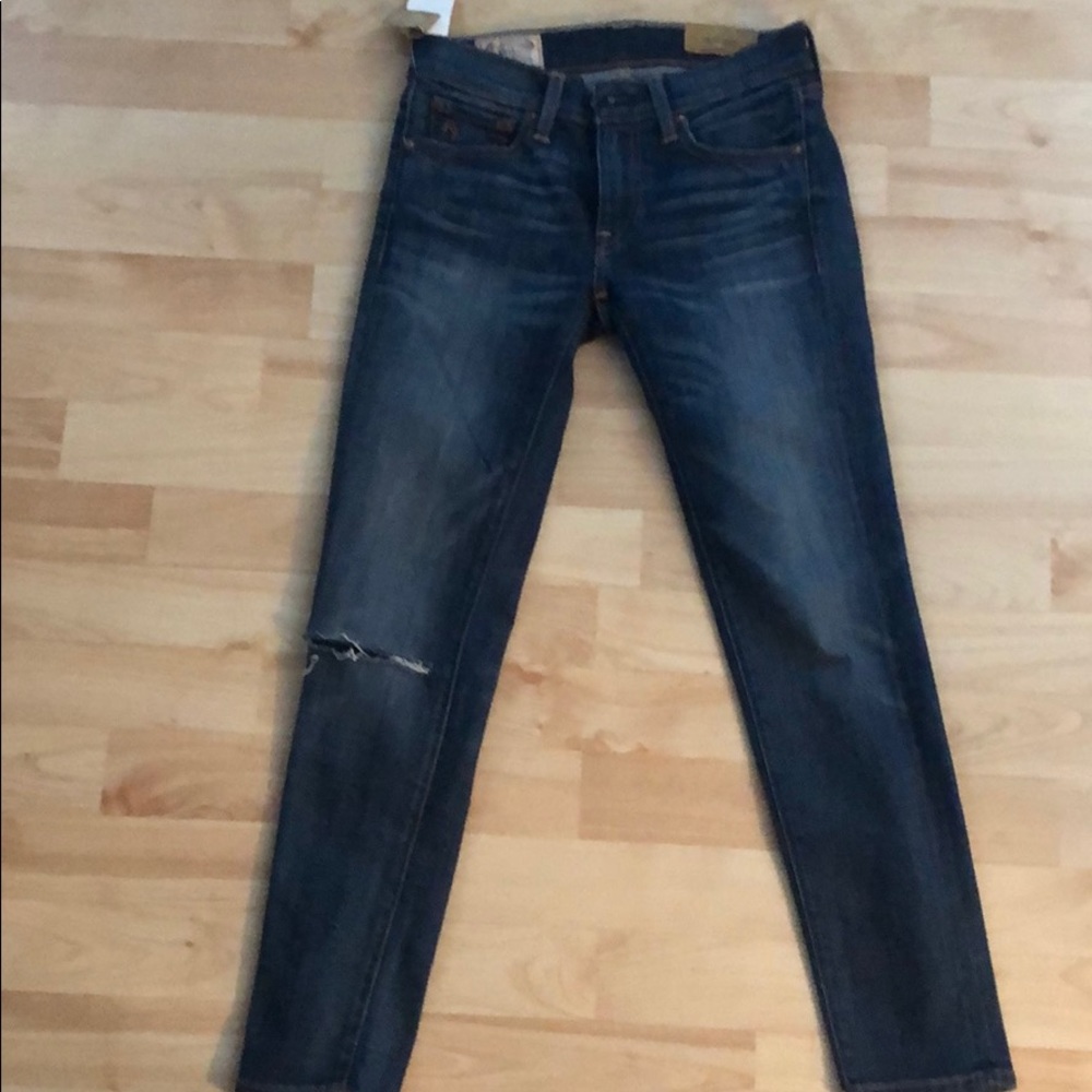 Ralph Lauren skinny crop jeans,low rise.